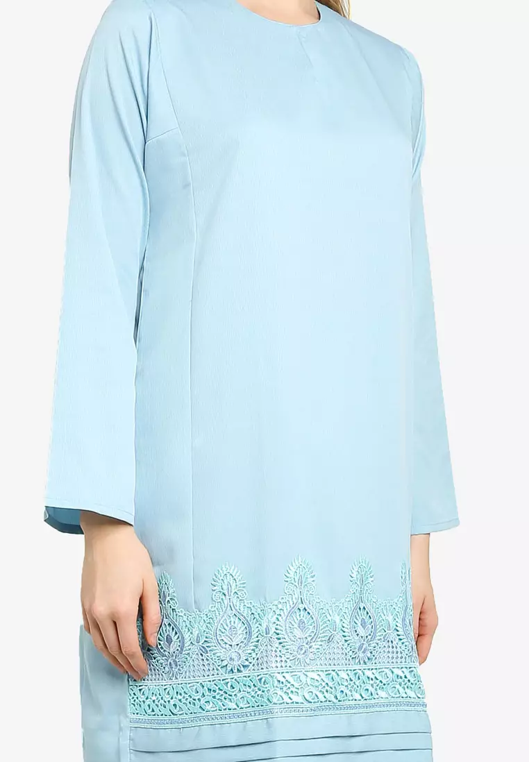 Gene Martino Embroidered Baju Kurung 2024 | Buy Gene Martino Online ...