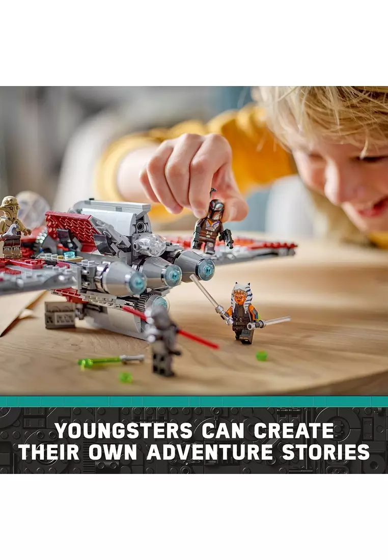 Buy LEGO® Star Wars™ 75362 Ahsoka Tano's T-6 Jedi Shuttle, Age 9+