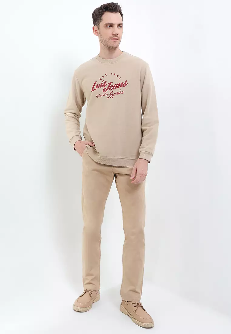 Slim Fit Chino Pants HFL016BR