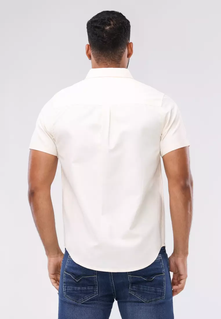 Woven Oxford Polo Short Sleeves