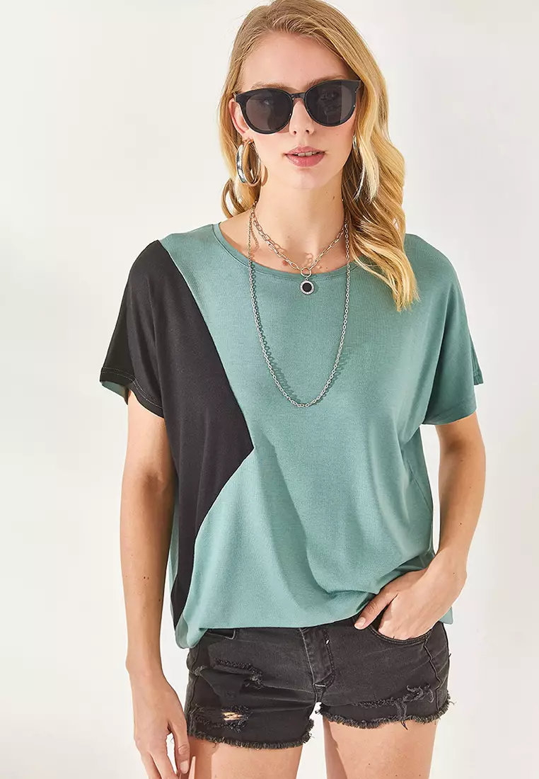 Buy Olalook Color Block Top 2026 Online | ZALORA