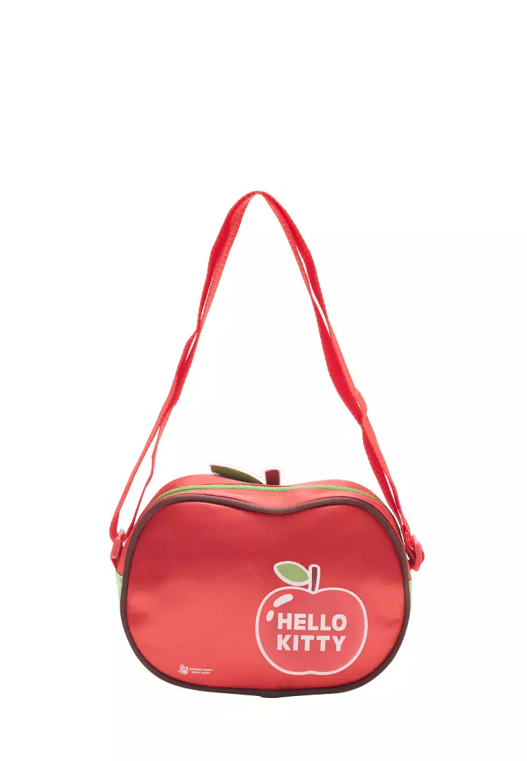 Sling Bag Hello Kitty I Love Apple Red