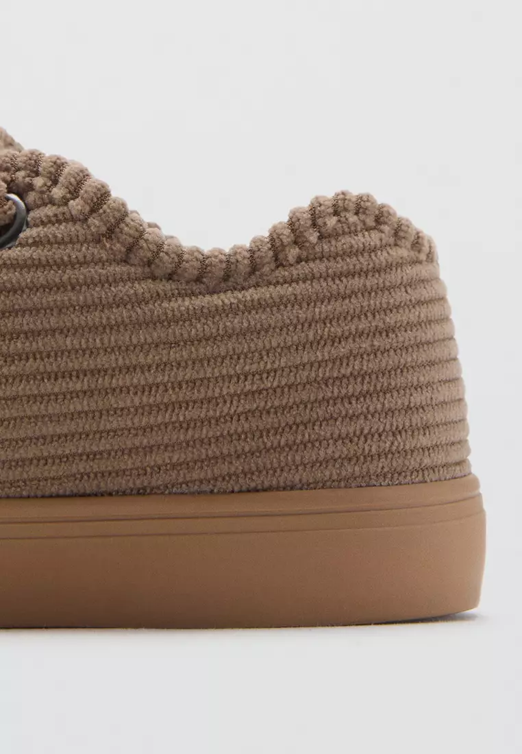 Velcro Corduroy Trainers