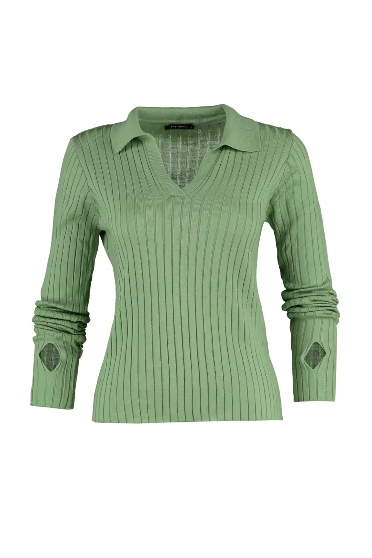 Polo Collar Knitwear Sweater