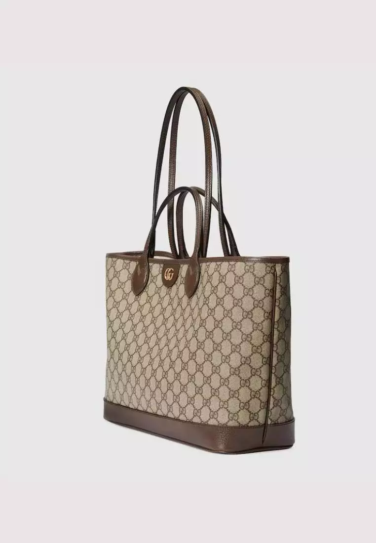 Ophidia medium gg best sale supreme canvas tote bag