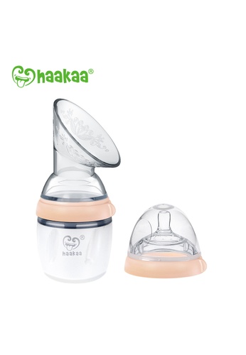 Haakaa Silicone Breast Pump 160ml & Bottle Set D7022ES6E611D7GS_1