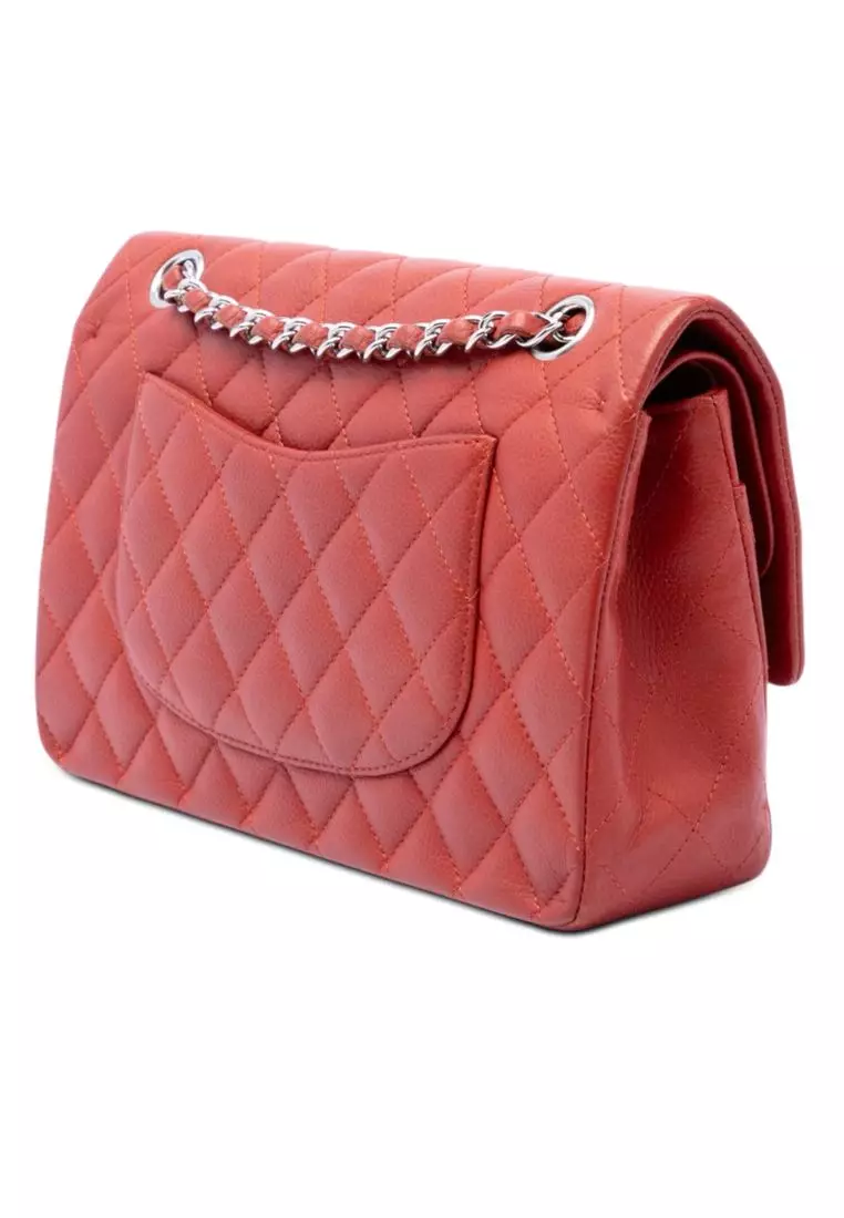 Pre-Loved Chanel Medium Classic Caviar Double Flap