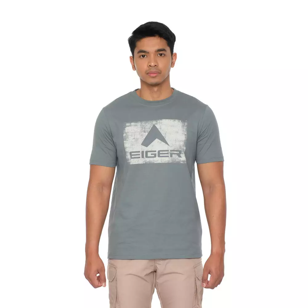 Jual Eiger Eiger Raster Logo T-Shirt Original 2025 | ZALORA Indonesia