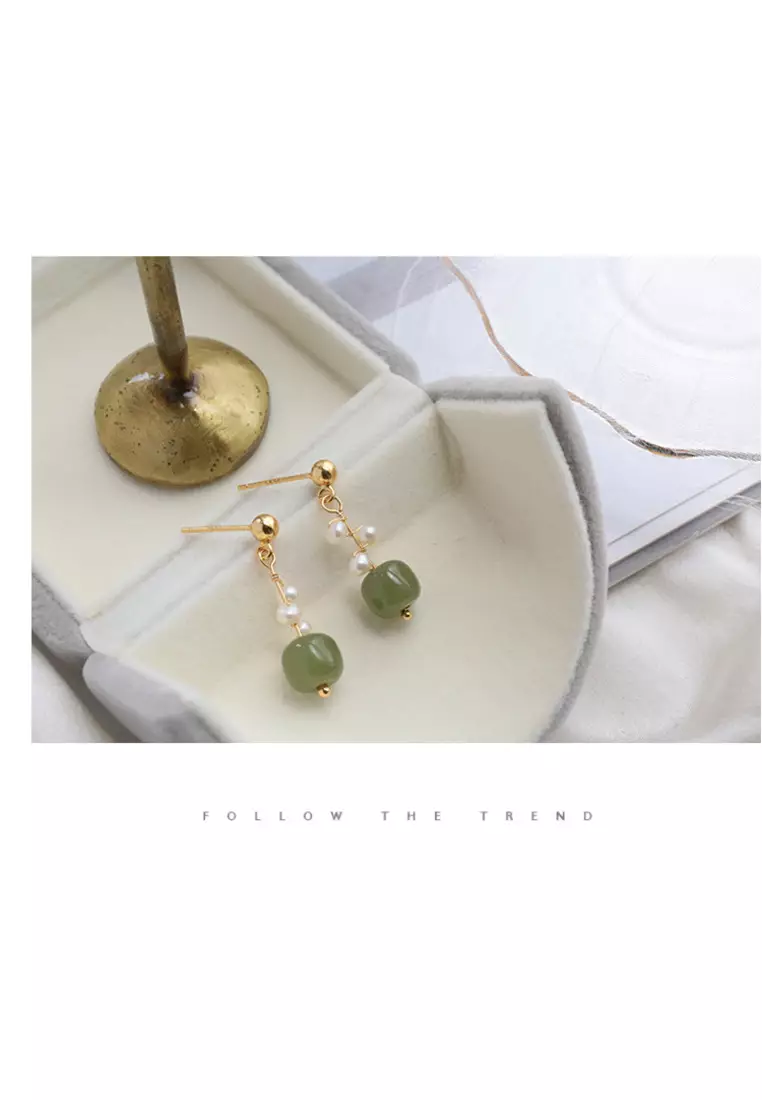 Jade on sale earrings online
