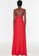 Trendyol red Decollete Evening Dress 8FD20AAE02E887GS_2