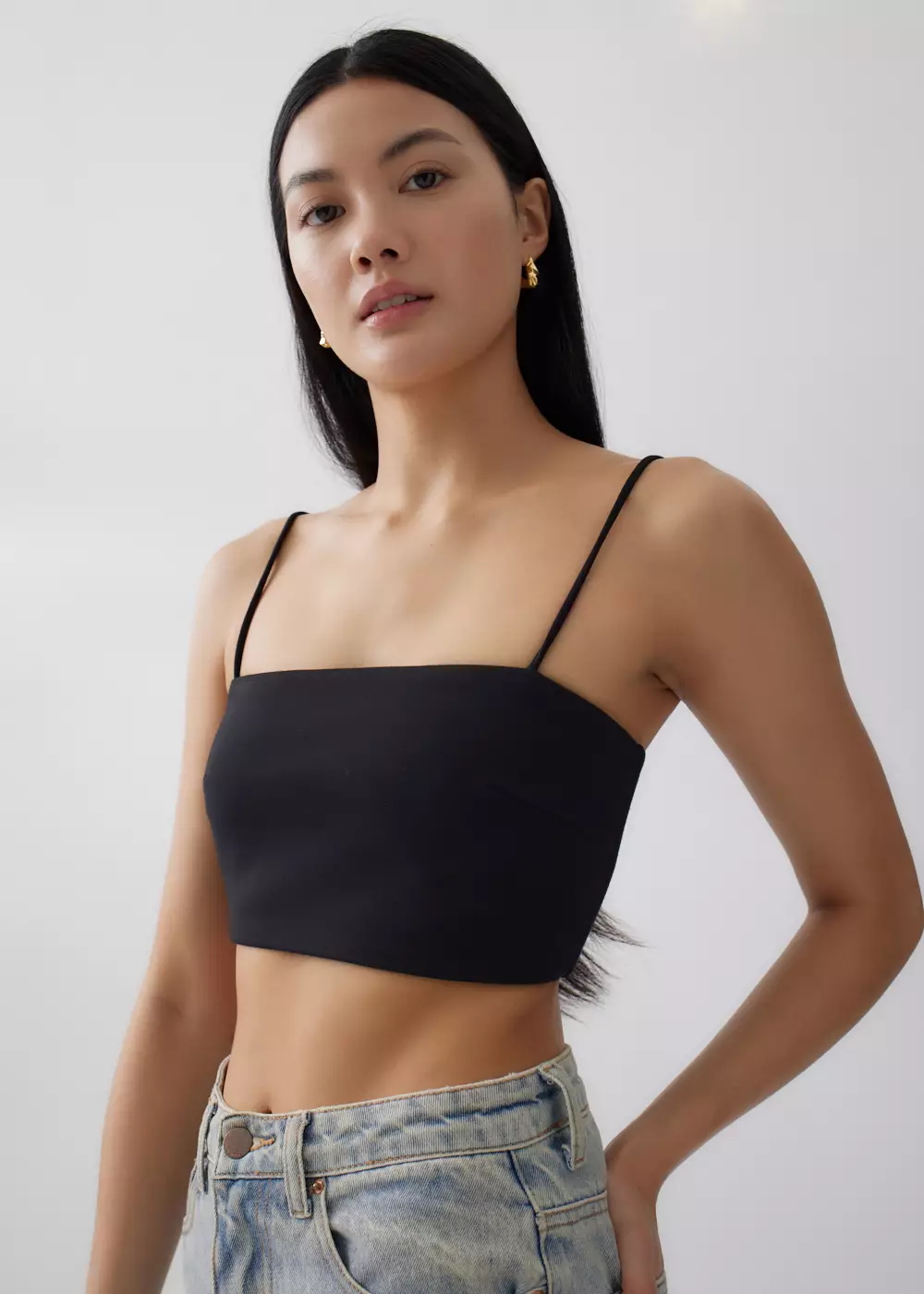Jaelia Crop Camisole Top