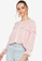 Lubna pink Sheer Blouse With Frills 75B44AA0593BFAGS_1