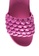 London Rag red Platform Slides with Woven Textured Straps in Fuchsia 08EA0SHF616C1CGS_4