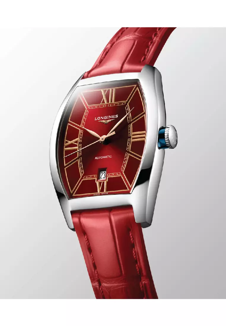 Longines Evidenza Leather Women Watch L21424092