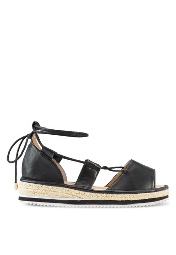 Laced Up Espadrille Sandals