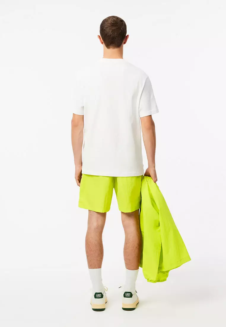 Loose Cut Zipped Pocket Shorts