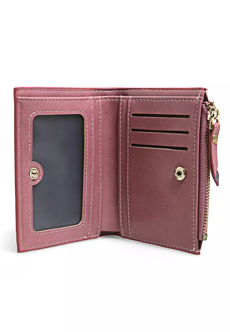 Mini Wallet Dompet Wanita Many Slot Coin Pocket Material Leather ORIGINAL