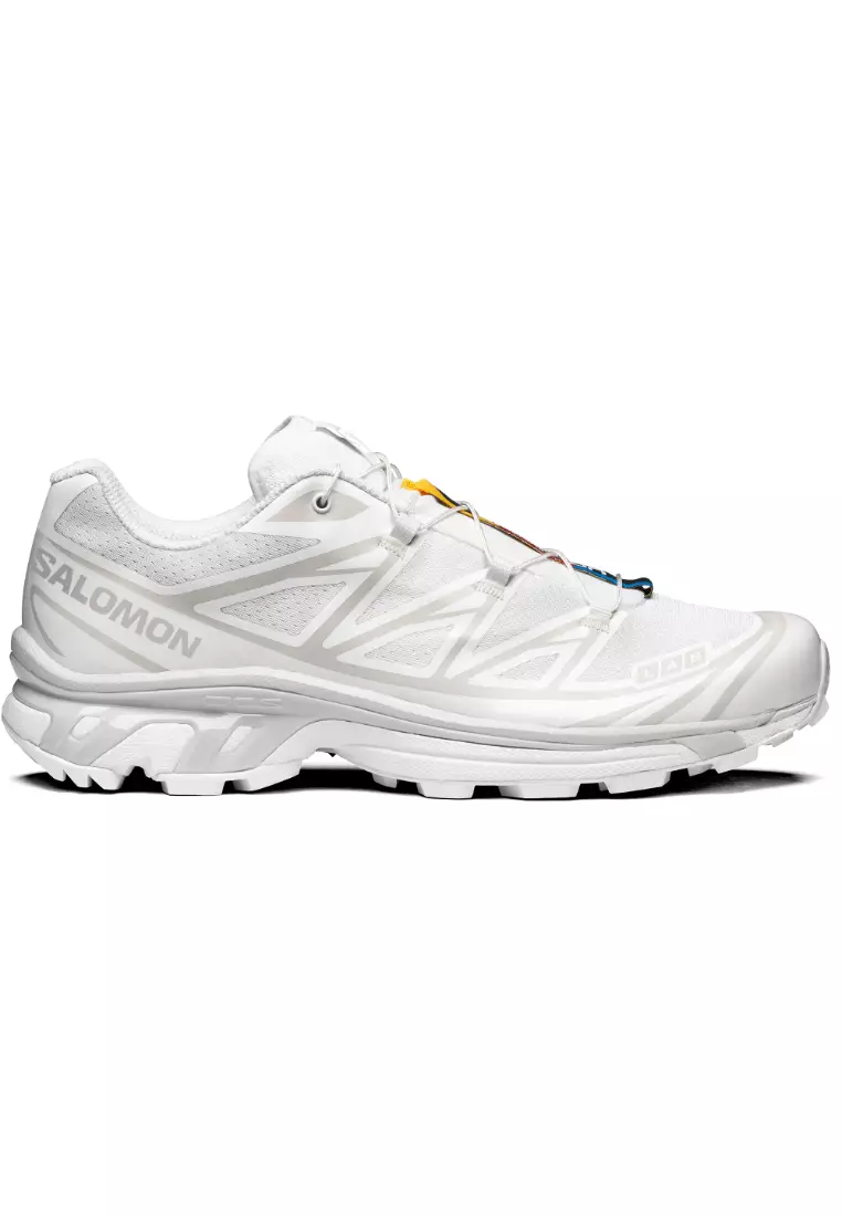 XT-6 Unisex Sportstyle Shoes in White / White / Lunar Rock