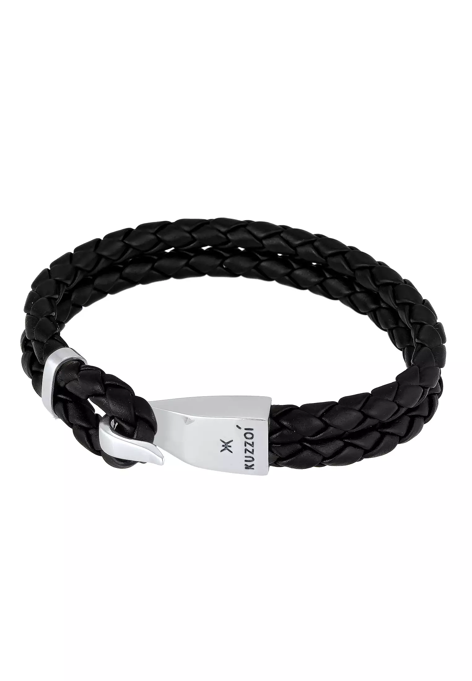 Mens leather id on sale bracelets