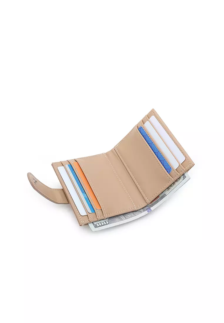 Women's Short Purse / Card Holder (Dompet Pendek Wanita / Kartu Wanita) - Cokelat