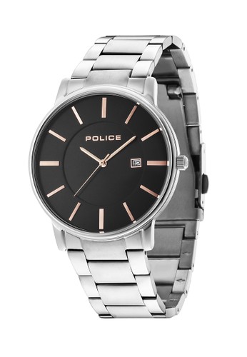 Police London PL14496JS/02M Silver Stainless Band Men Watches