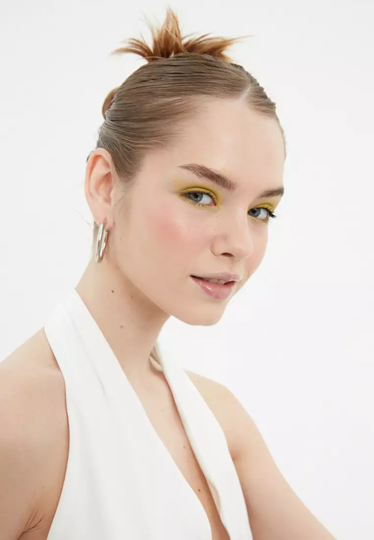 Halterneck Knitted Crop Top