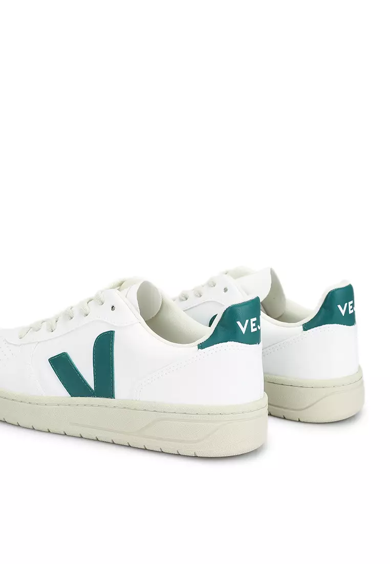 Veja Men's V-10 CWL Trainers, White / Black