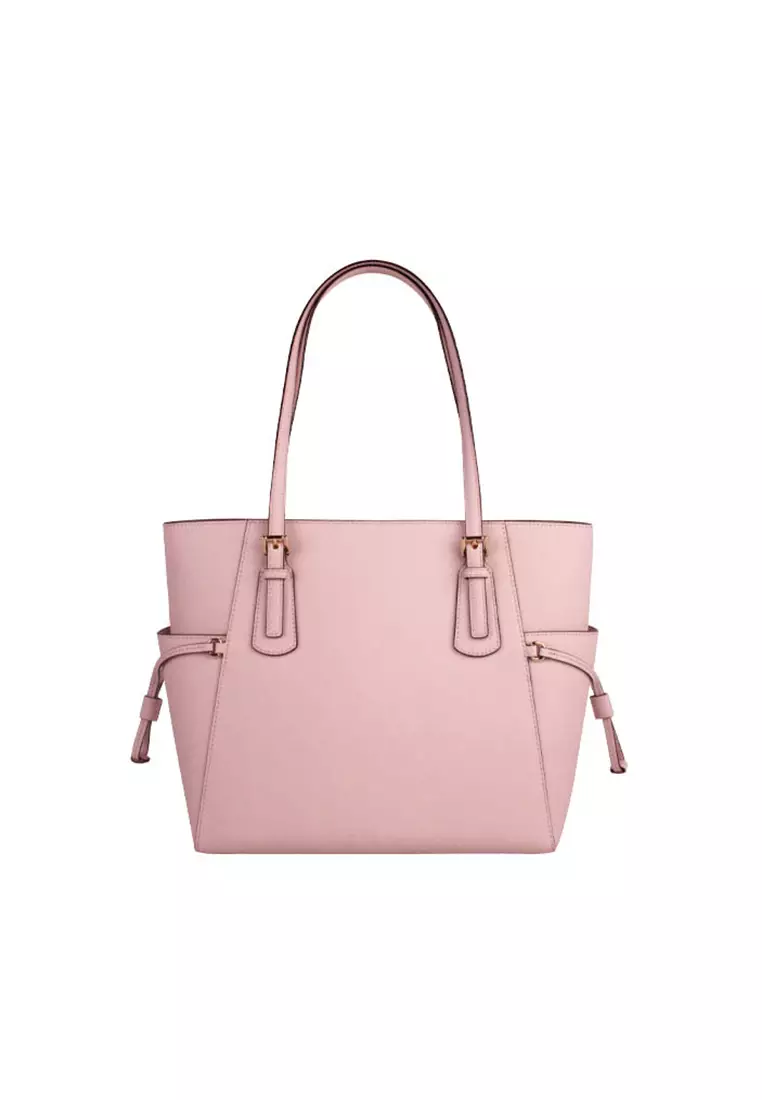 Buy Michael Kors Voyager Large Saffiano Leather Tote Bag In Powder