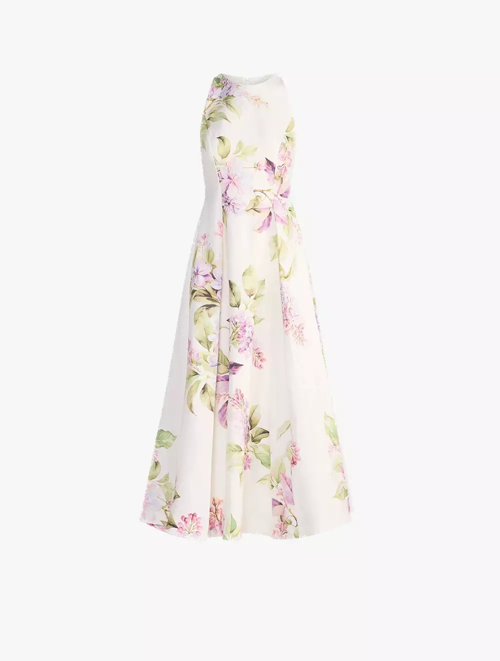 Sophia High Neck Printed Midi