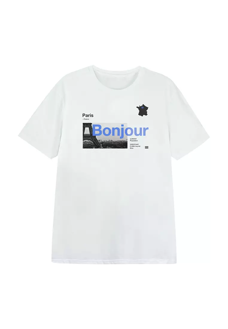 Bonjour paris store t shirt