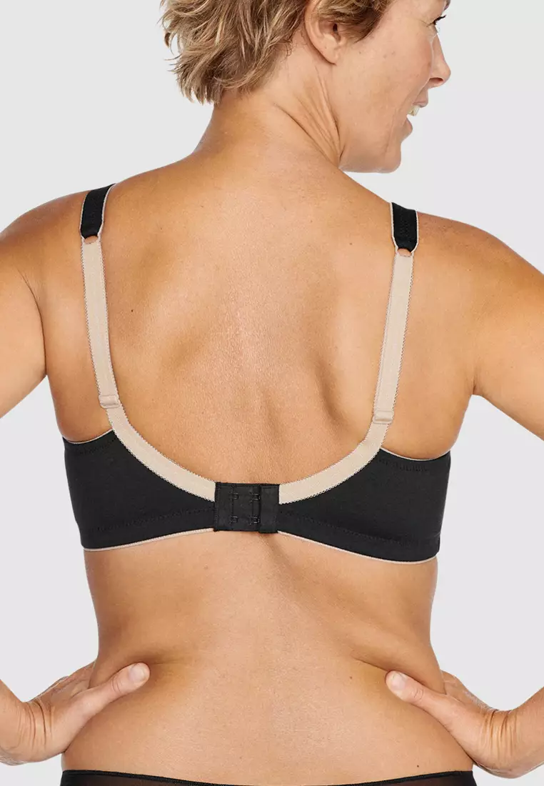 Buy Naturana Wellness Soft & Seamless Wirefree Cotton Bra Online