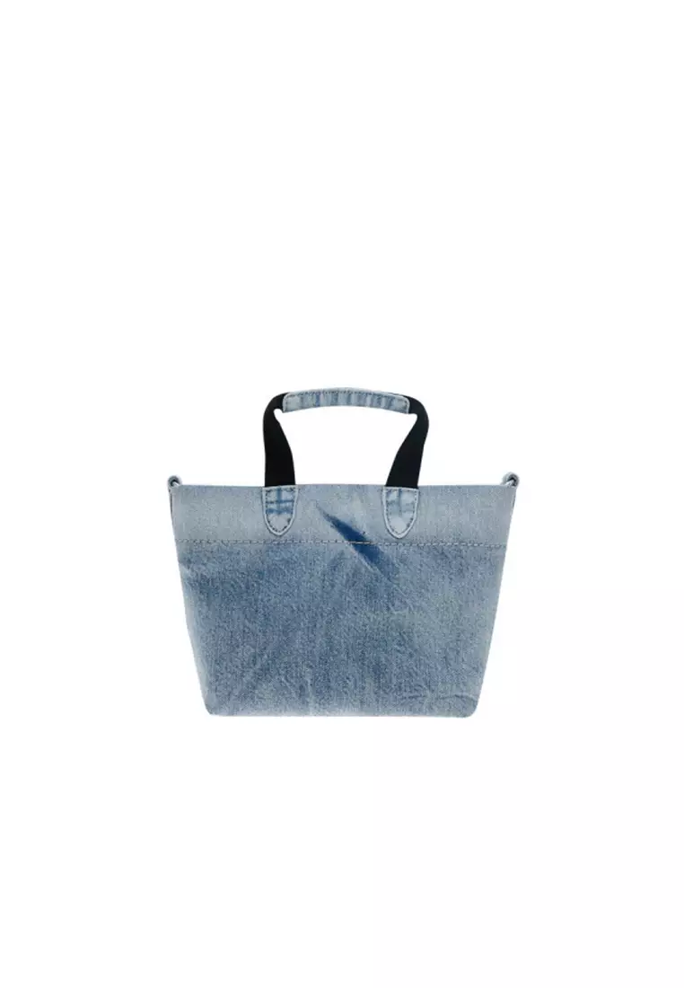 Men's Crossbody Bag Light Indigo in Blue CEB33