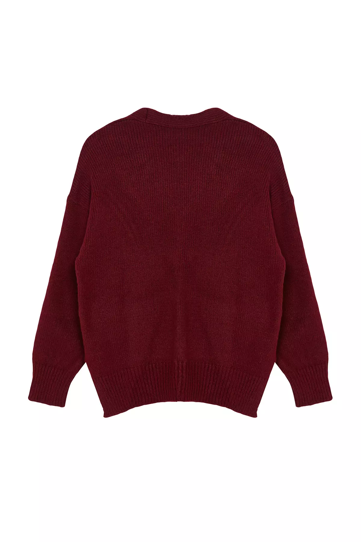 Basic Soft Textured Knit Cardigan