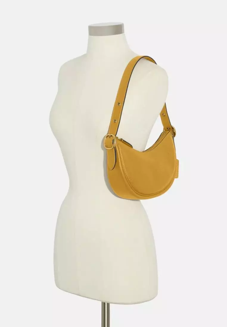 Coach Luna Shoulder Bag Yellow Gold