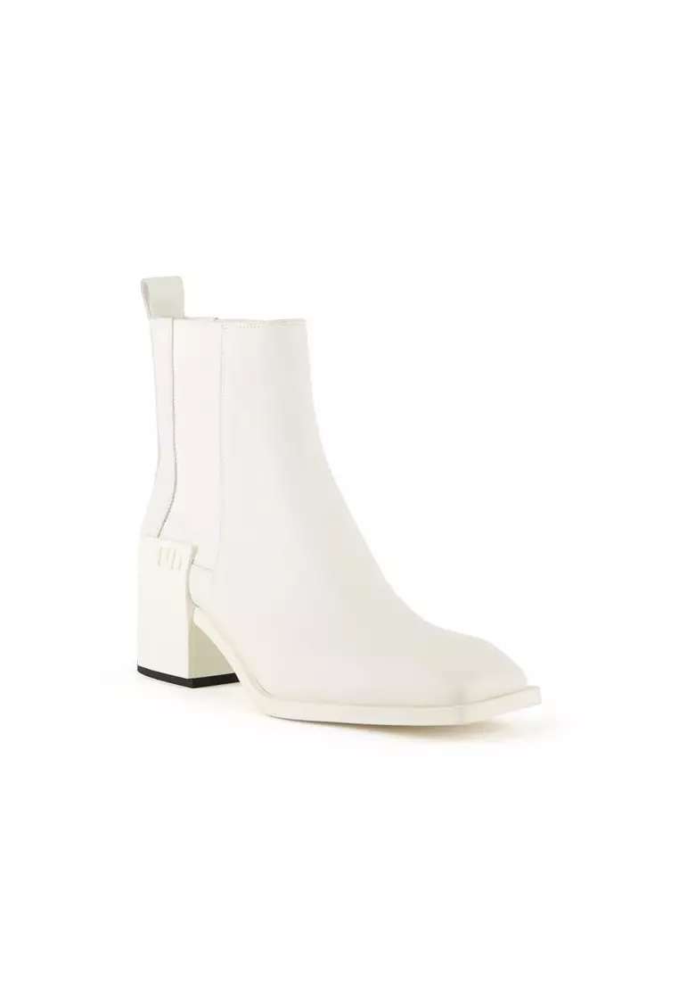 Mens white outlet chelsea boots