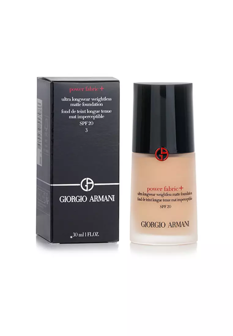Giorgio armani power fabric foundation 3 hotsell