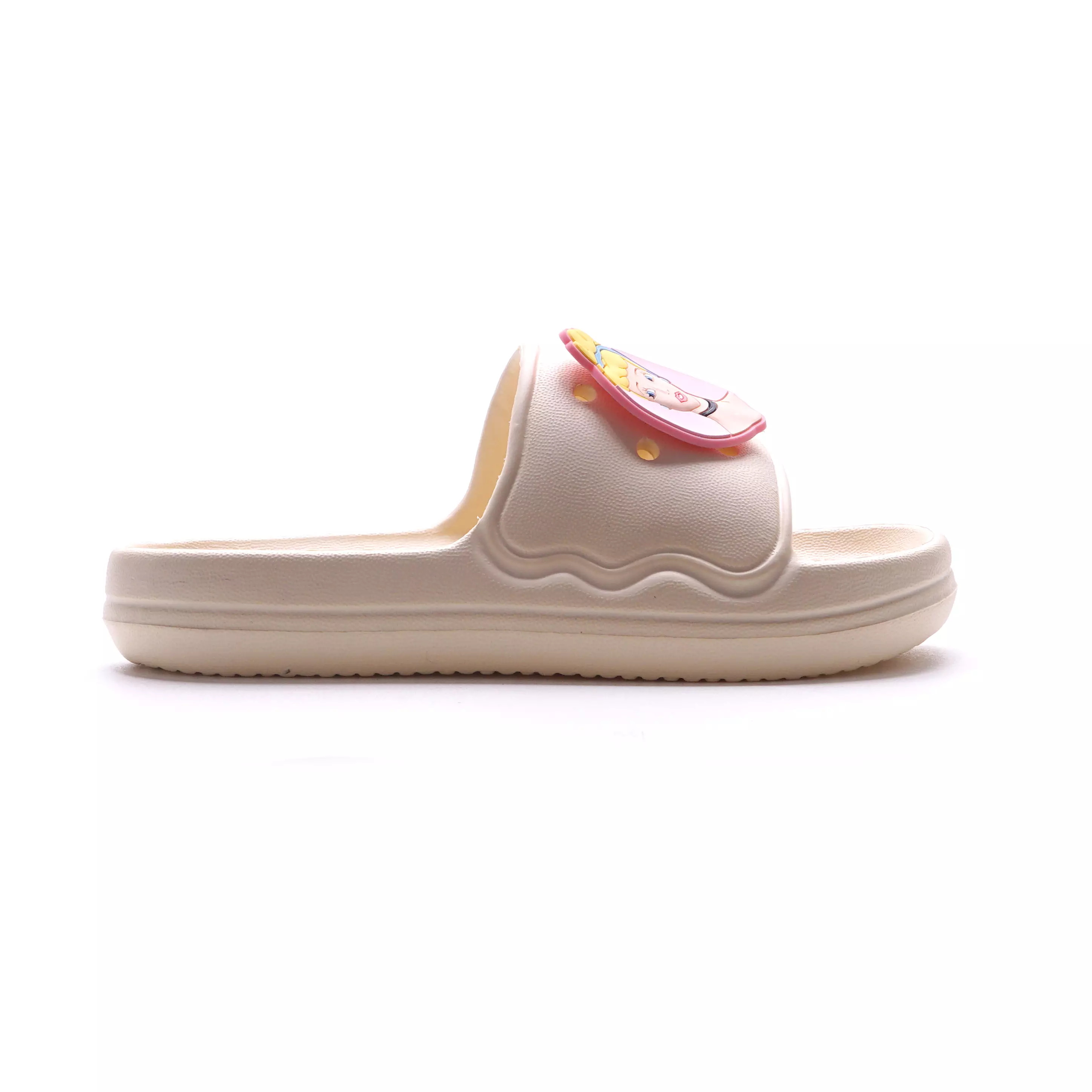 PRINCESS - SANDAL WANITA ANAK CH820091WK SELOP FULL KARET - KUNING LEMONADE