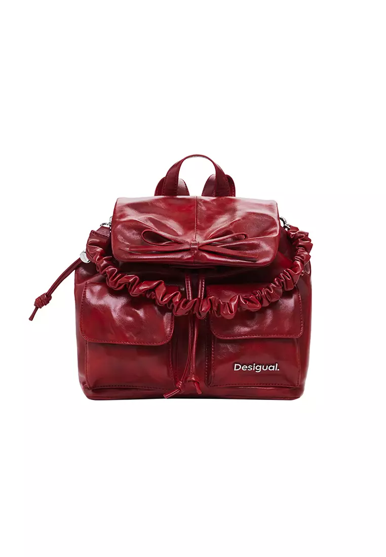 Small backpack with bow