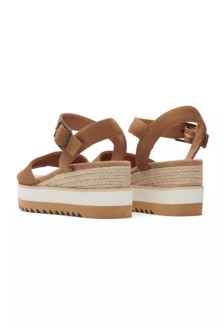 Women Diana Tan Leather Sandals