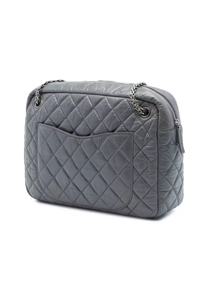 Pre-Loved Chanel Large Quilted Calfskin Reissue 2.55 Camera Bag
