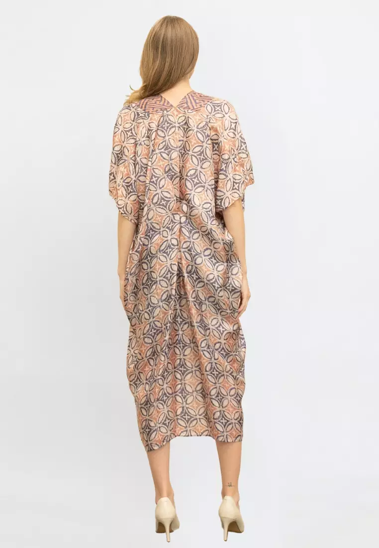 Nayara Dress Batik Anindia coklat