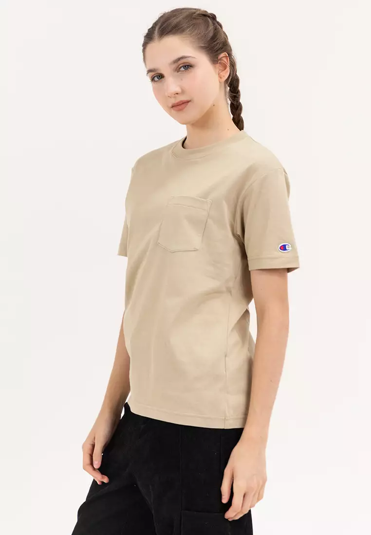 Beige champion shirt hot sale