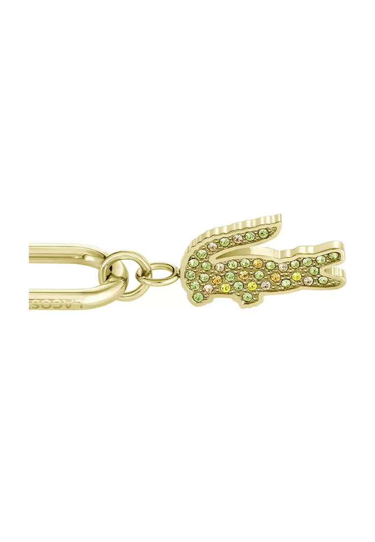 LACOSTE ピアス 2040364 CROCODILE ACCESORY GOLD Buy Lacoste Jewelry Crocodile Gold Earrings LAJ-2040364 2025