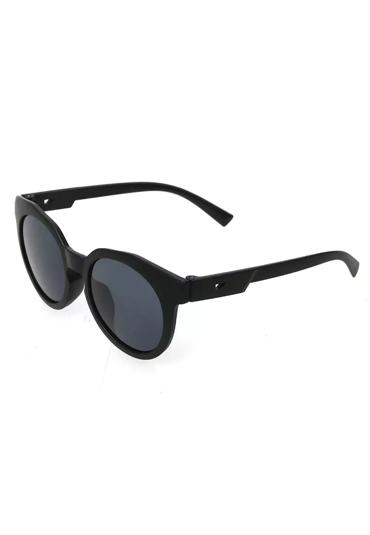 Enzio Kacamata Anak Pria UV Protection Sunglasses Kids Frame Material Plastic ORIGINAL - Black