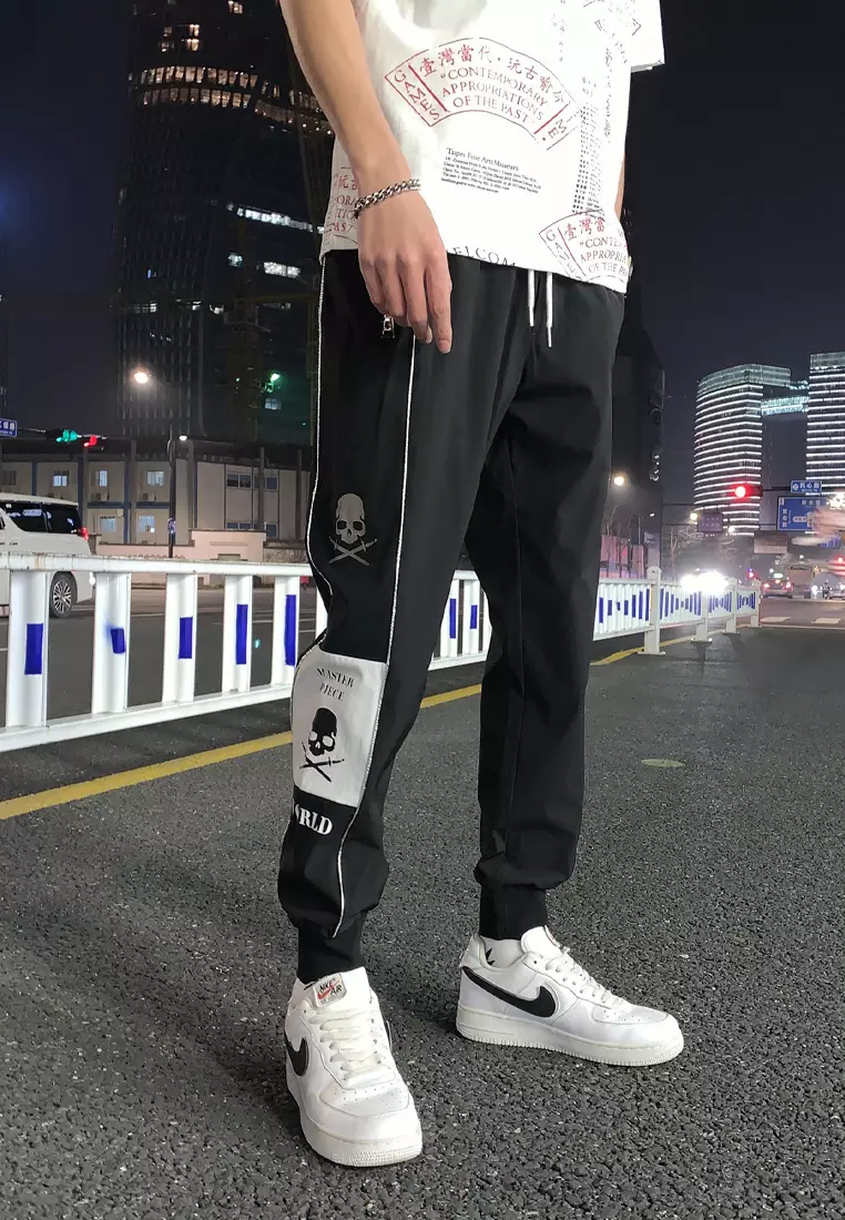 Printed 2025 jogger pants