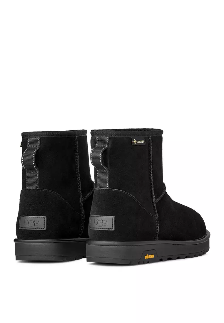 Buy UGG Men's Classic Mini GTX Classic Boot - Black (1171150-BLK