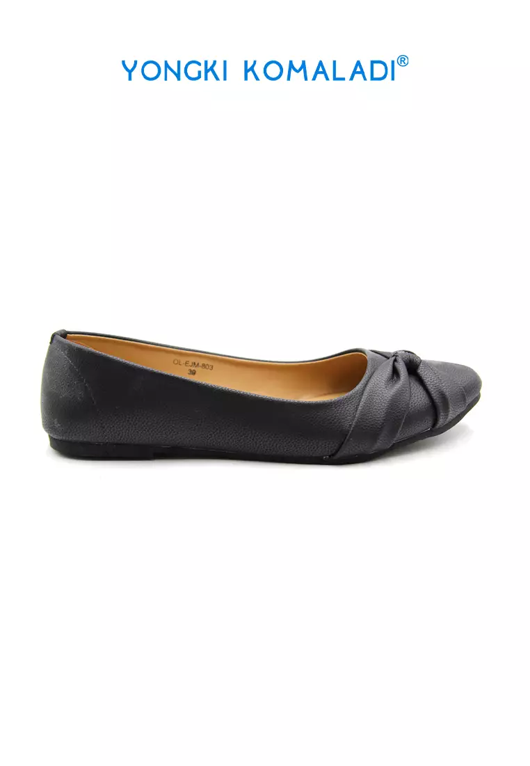 YONGKI KOMALADI MADELAINE FLATSHOES OL-EJM-803 - HITAM