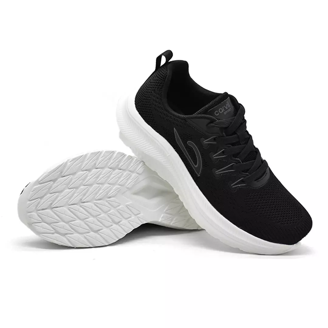 Carvil Sepatu Pria Vibero-SM Black/White