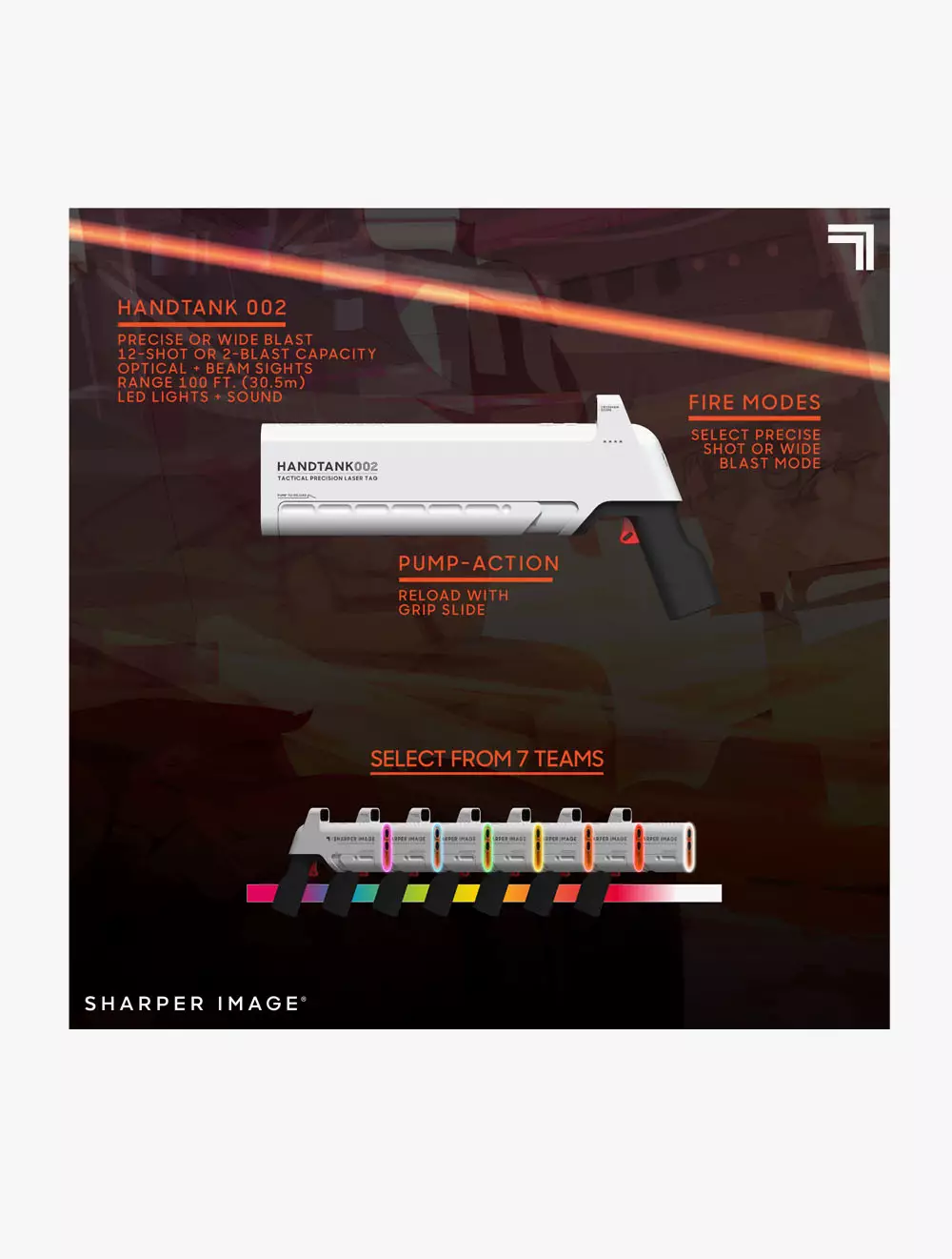 Discovery Sharper Image Toy Laser Tag Handtank Blast Pack - DCP1214006251 - Multicolor