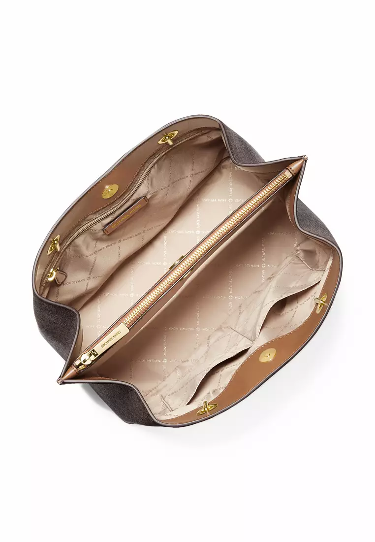 MICHAEL KORS Michael Kors Teagan Large Signature Shoulder